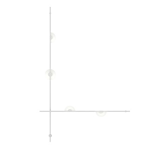 Totr Lane 10W 5 LED 2 Bar Wall Mount 72 Inch X 48 Inch Wide - 1412282