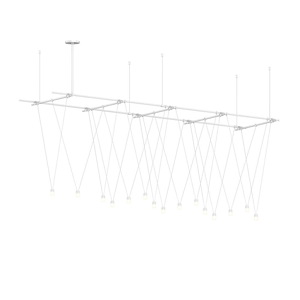 Totr Lane 39W 17 LED Gridscape Suspension 34 Inch Tall - 1412284