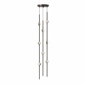 Fokoi Trail 16W 8 LED Short Pendant 34 Inch and 6 Inch Wide - 1411867