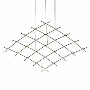 Fokoi Trail 50W 25 LED Aquarius Medius Chandelier - 1412020