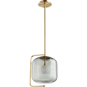 St Thomas Square - 13.25 Inch 7W 1 Led Pendant - 1236496