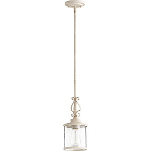 Highbury Beeches - 1 Light Pendant in Transitional style - 5.5 inches wide by 15.5 inches high - 1145134