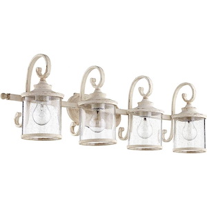 Highbury Beeches - 4 Light Vanity Light in Transitional style - 36 inches wide by 11 inches high - 1151826