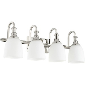 Thornfield Mews - 4 Light Vanity Light in Bailey Street Home Home Collection style - 27.75 inches wide by 10.5 inches high - 1146687