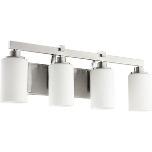 Sunny Gate - 4 Light Bathroom Light in Transitional style - 27.5 inches wide by 9.5 inches high - 1145206