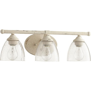 The Holloway Road - 3 Light Bathroom Light in Bailey Street Home Home Collection style - 21 inches wide by 6.75 inches high - 1149827
