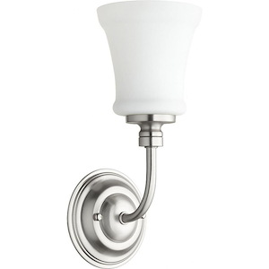 Palmerston Broadway - 1 Light Wall Mount in Bailey Street Home Home Collection style - 5 inches wide by 12.5 inches high - 1151798