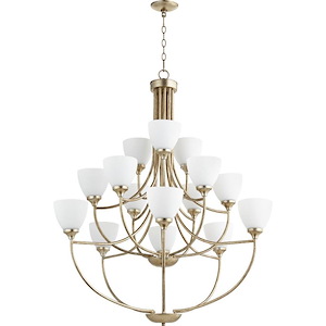 Transitional Fifteen Light Chandelier - 1146677