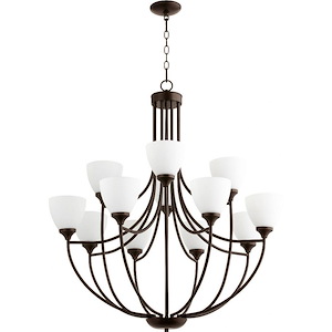 Transitional Twelve Light Chandelier - 1148000