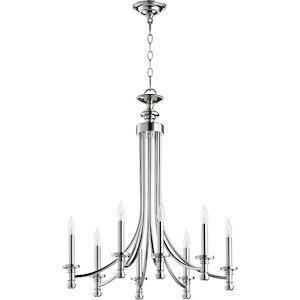 Transitional Eight Light Chandelier - 1146819