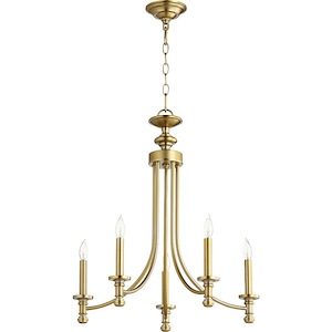 Transitional Five Light Chandelier - 1149206