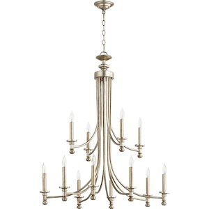 Transitional Twelve Light Chandelier - 1145721