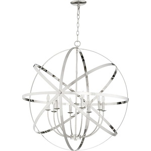 Transitional Eight Light Chandelier - 1153155