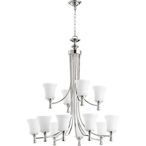 Transitional Twelve Light Chandelier - 1145151