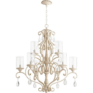 Traditional Nine Light Chandelier - 1147408