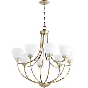 Transitional Eight Light Chandelier - 1149772