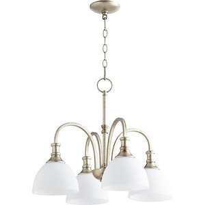 Thornfield Mews - 4 Light Nook Pendant in Bailey Street Home Home Collection style - 23 inches wide by 19 inches high - 1149850