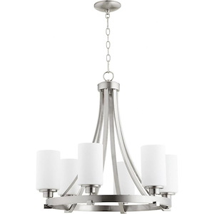 Transitional Six Light Chandelier - 1146407