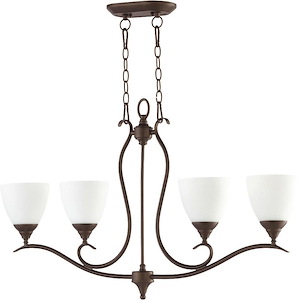 Transitional Four Light Chandelier - 1152211