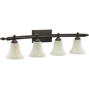 Applebee Road - 4 Light Bathroom Light in style - 36 inches wide by 9 inches high - 1149959