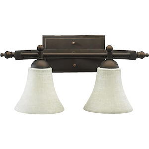 Applebee Road - 2 Light Bathroom Light in style - 18.75 inches wide by 9 inches high - 1148228