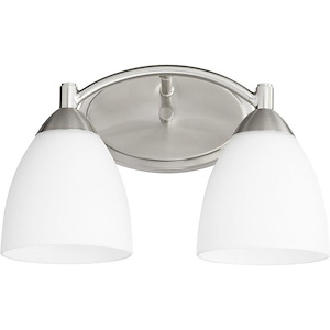 Dawson Wynd - 2 Light Bathroom Light in Bailey Street Home Home Collection style - 14 inches wide by 9.75 inches high - 1150810