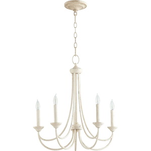 The Holloway Road - 5 Light Chandelier in style - 22 inches wide by 23.5 inches high - 1152842
