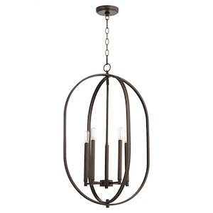 Richdale Avenue - 4 Light Entry Pendant in style - 16 inches wide by 26.5 inches high - 1153261