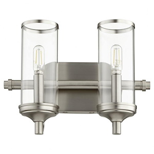 Richdale Avenue - 2 Light Bathroom Light in style - 12.75 inches wide by 9.5 inches high - 1145485
