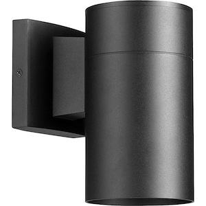 Lees Court - 1 Light Outdoor Wall Lantern in Bailey Street Home Home Collection style - 4.25 inches wide by 7.75 inches high - 1150358