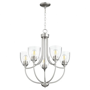 Transitional Five Light Chandelier - 1152350