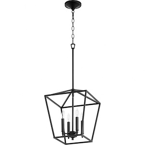 Morland Hollies - 4 Light Entry Pendant in Bailey Street Home Home Collection style - 12.5 inches wide by 16 inches high - 1150910