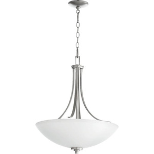Woodbury Croft - 4 Light Pendant in Bailey Street Home Home Collection style - 19.5 inches wide by 24 inches high - 1150813