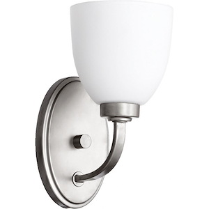 Woodbury Croft - 1 Light Wall Mount in Bailey Street Home Home Collection style - 5.25 inches wide by 10.25 inches high - 1152759