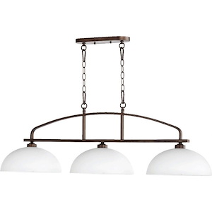 Woodbury Croft - 3 Light Island in Bailey Street Home Home Collection style - 12.75 inches wide by 14 inches high - 1148678