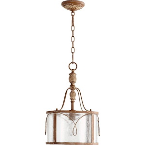 Brunel Hollies - 1 Light Pendant in Transitional style - 11.5 inches wide by 18 inches high - 1149802