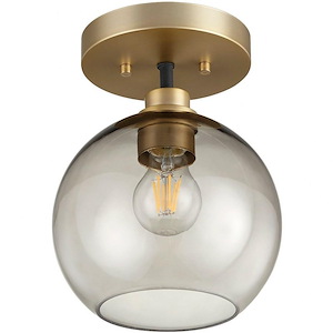 Shaw Fold - 1 Light Flush Mount-10 Inches Tall and 8 Inches Wide - 1153012