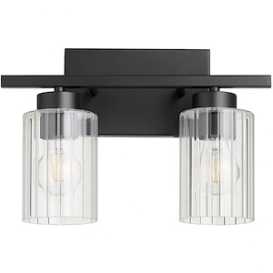 Underwood Gardens - 2 Light Vanity Light In Transitional Style-9.5 Inches Tall and 14 Inches Wide - 1150444