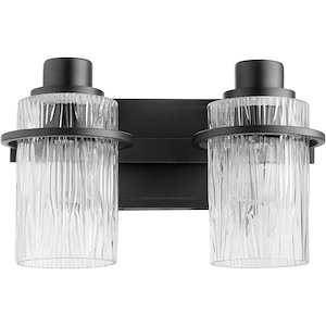 Addison Down - 2 Light Bathroom Light Fixture In Soft Contemporary Style-7.5 Inches Tall and 12.75 Inches Wide - 1150364