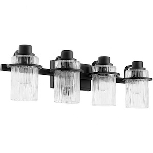 Addison Down - 4 Light Bathroom Light Fixture In Soft Contemporary Style-7.5 Inches Tall and 27.75 Inches Wide - 1150365