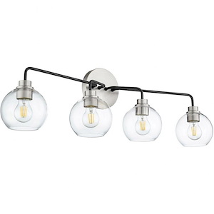 Shaw Fold - 4 Light Vanity Light-10.5 Inches Tall and 35.5 Inches Wide - 1154450