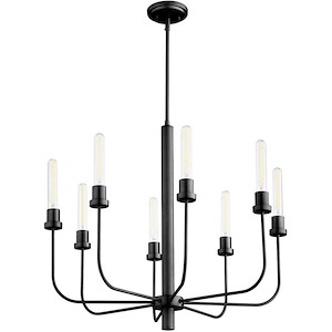 Beech Walk - 8 Light Chandelier In Soft Contemporary Style-25.25 Inches Tall and 28.5 Inches Wide - 1149782