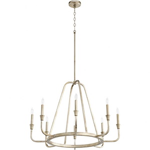 Swinfield Road - 8 Light Chandelier In Traditional Style-23.5 Inches Tall and 32 Inches Wide - 1146254