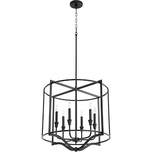 Swinfield Road - 6 Light Nook Pendant In Traditional Style-22.5 Inches Tall and 24.25 Inches Wide - 1152822