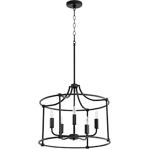 Oakhurst Head - 5 Light Nook Pendant In Traditional Style-18 Inches Tall and 21 Inches Wide - 1147964