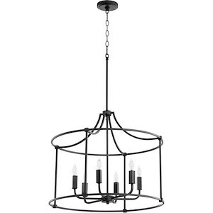 Oakhurst Head - 6 Light Nook Pendant In Traditional Style-21.25 Inches Tall and 25 Inches Wide - 1146521