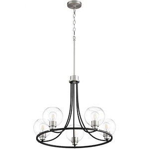Shaw Fold - 5 Light Chandelier-20 Inches Tall and 26 Inches Wide - 1148781