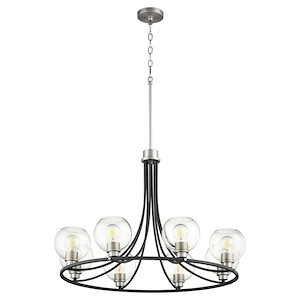 Shaw Fold - 8 Light Chandelier-22.25 Inches Tall and 33 Inches Wide - 1146673