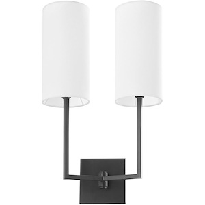 Hollins Loke - 2 Light Wall Mount In Traditional Style-20 Inches Tall and 13 Inches Wide - 1380829