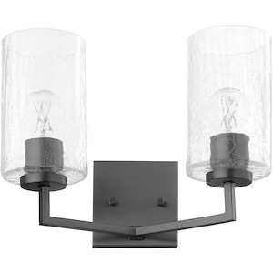 Hollins Loke - 2 Light Wall Mount In Traditional Style-10.75 Inches Tall and 14.5 Inches Wide - 1380830